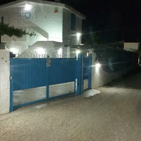 White And Blue Villa Sorso